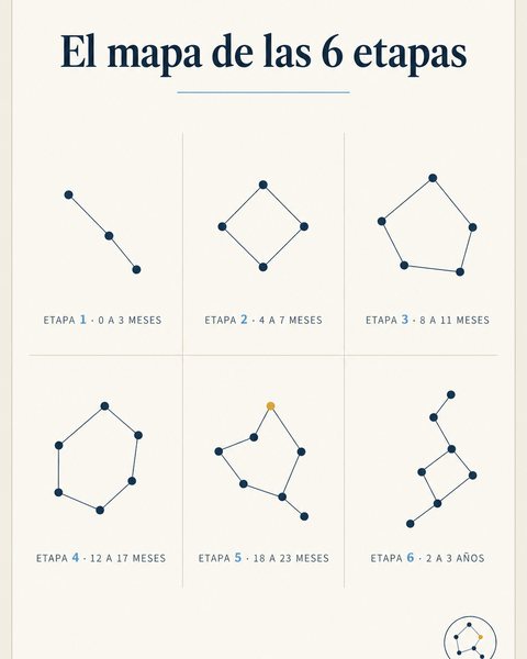 El mapa de las 6 etapas